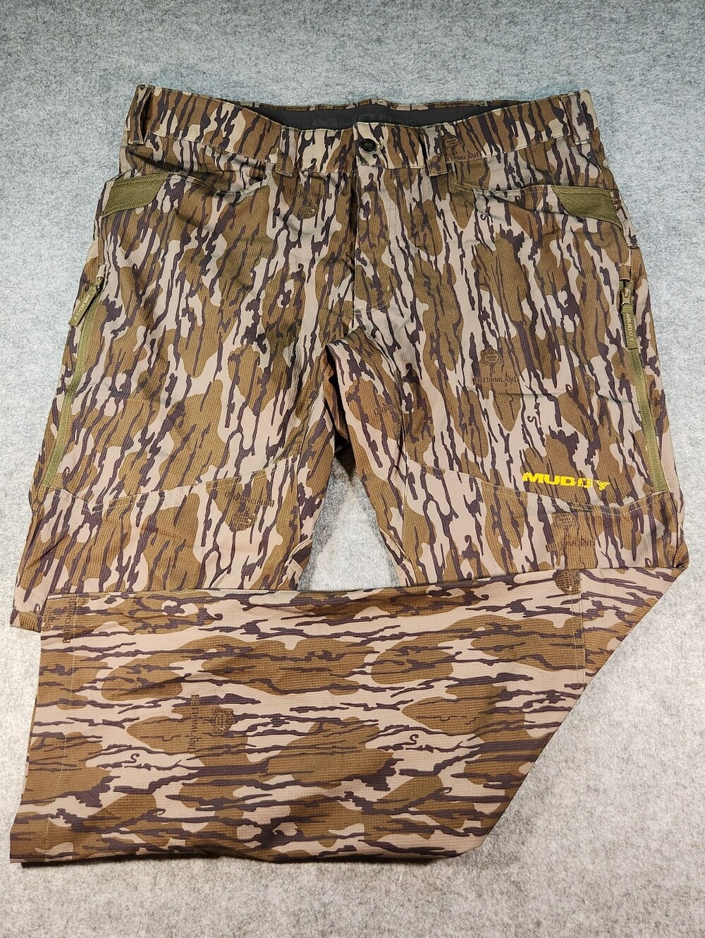 Muddy Outdoors Men's TRX Lightweight Pants Mossy Oak Bottomland XLT